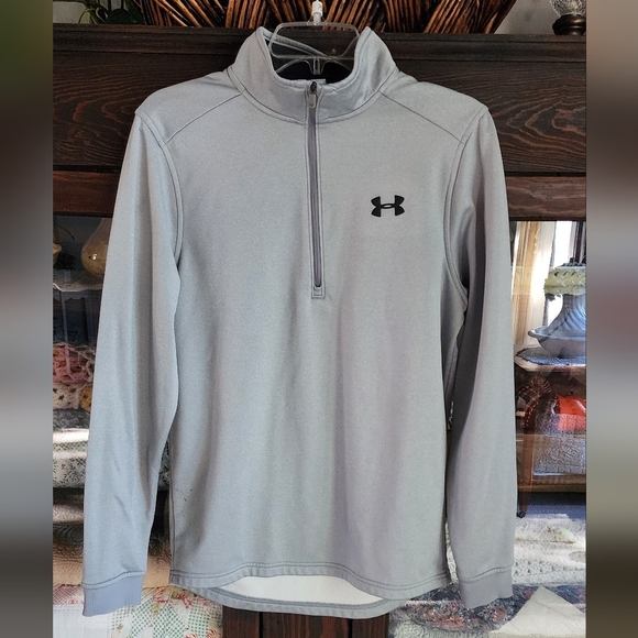 Under Armour Other - Under Armour Men's Light Gray Performance Pull Over